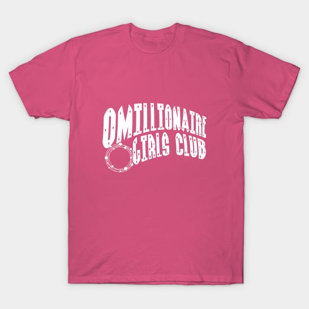 OMI Millionaire Girls Club - Ecomi OMI Crypto Holder V2 T-Shirt by info@dopositive.co.uk